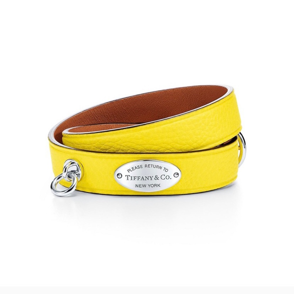 Tiffany leather bracelet